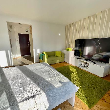 Super Apartament Green Rondo Onz Metro Nowe Wifi 300 Mb/S Aircondition Netflix Spotify Warszawa Eksteriør bilde