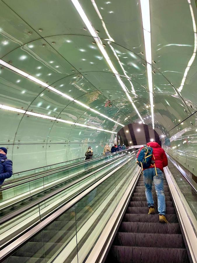 Super Apartament Green Rondo Onz Metro Nowe Wifi 300 Mb/S Aircondition Netflix Spotify Warszawa Eksteriør bilde