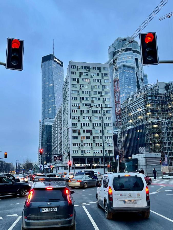 Super Apartament Green Rondo Onz Metro Nowe Wifi 300 Mb/S Aircondition Netflix Spotify Warszawa Eksteriør bilde
