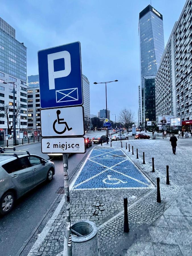Super Apartament Green Rondo Onz Metro Nowe Wifi 300 Mb/S Aircondition Netflix Spotify Warszawa Eksteriør bilde