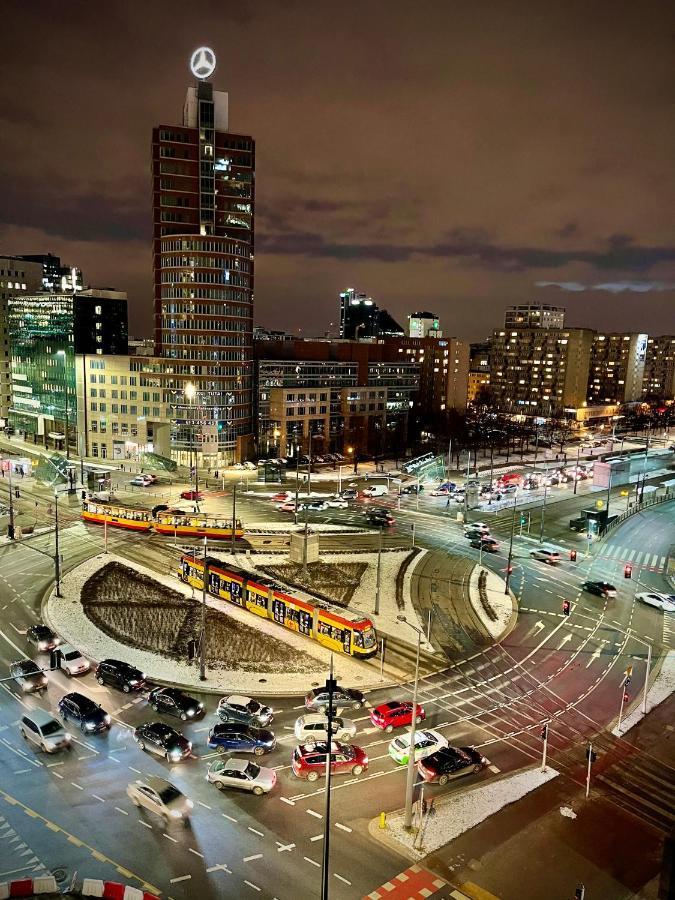 Super Apartament Green Rondo Onz Metro Nowe Wifi 300 Mb/S Aircondition Netflix Spotify Warszawa Eksteriør bilde