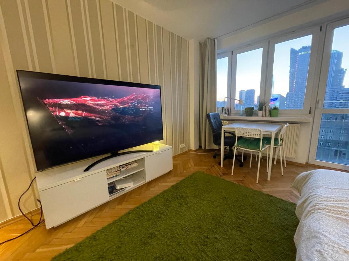 Super Apartament Green Rondo Onz Metro Nowe Wifi 300 Mb/S Aircondition Netflix Spotify Warszawa Eksteriør bilde