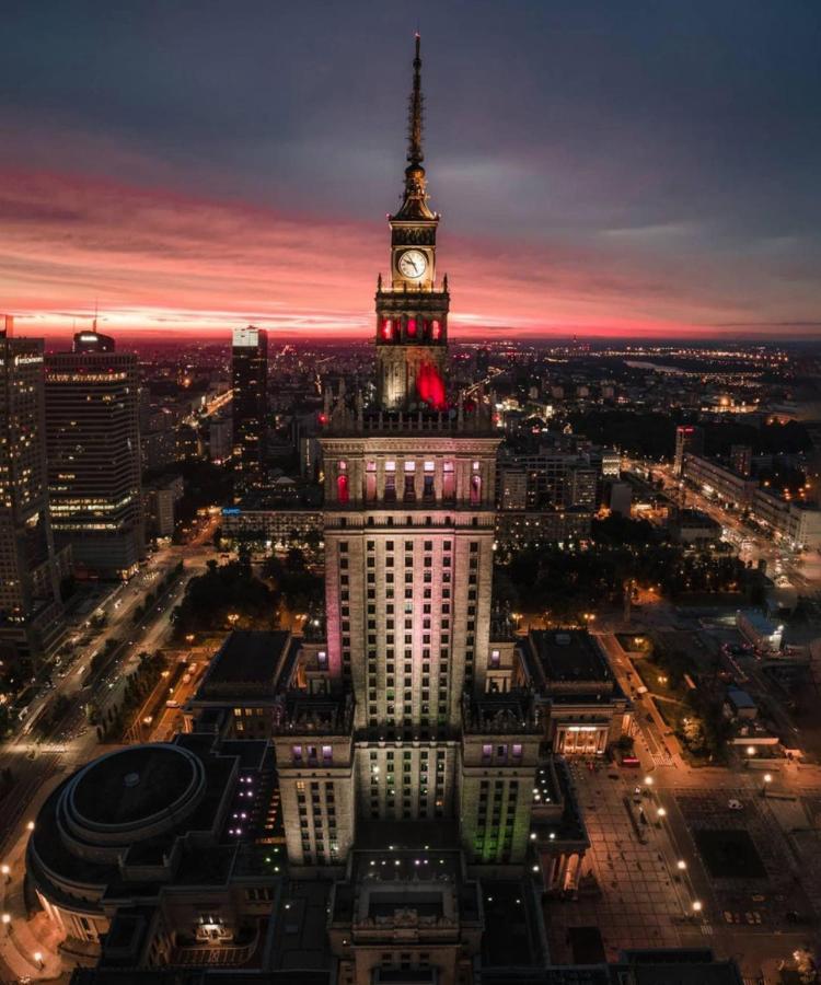 Super Apartament Green Rondo Onz Metro Nowe Wifi 300 Mb/S Aircondition Netflix Spotify Warszawa Eksteriør bilde