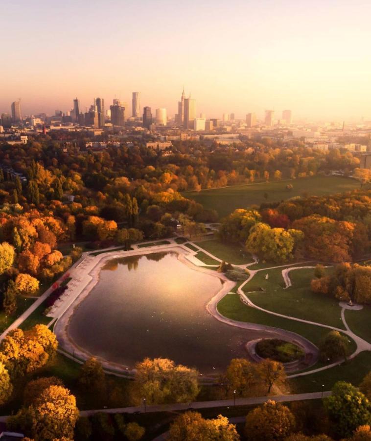 Super Apartament Green Rondo Onz Metro Nowe Wifi 300 Mb/S Aircondition Netflix Spotify Warszawa Eksteriør bilde