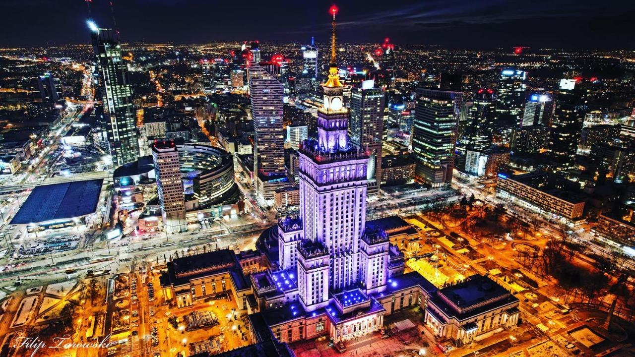 Super Apartament Green Rondo Onz Metro Nowe Wifi 300 Mb/S Aircondition Netflix Spotify Warszawa Eksteriør bilde